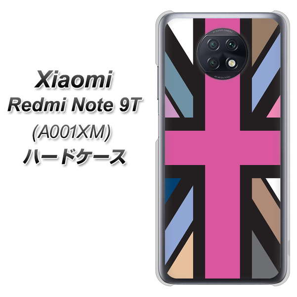 SoftBank Xiaomi（シャオミ）Redmi Note 9T A001XM 高画質仕上げ 背面印刷 ハードケース【507 ユニオンジャック デスカラー】