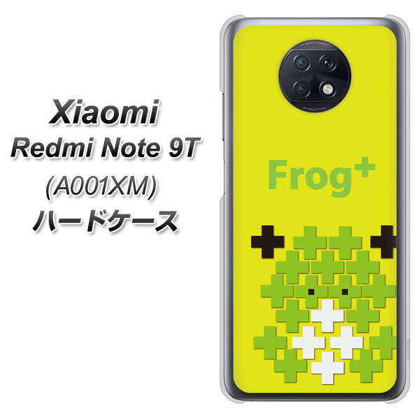 SoftBank Xiaomi（シャオミ）Redmi Note 9T A001XM 高画質仕上げ 背面印刷 ハードケース【IA806  Frog＋】