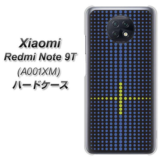 SoftBank Xiaomi（シャオミ）Redmi Note 9T A001XM 高画質仕上げ 背面印刷 ハードケース【IB907  グラデーションドット】