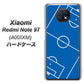 SoftBank Xiaomi（シャオミ）Redmi Note 9T A001XM 高画質仕上げ 背面印刷 ハードケース【IB922 SOCCER_ピッチ】