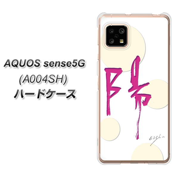 SoftBank アクオスセンス5G A004SH 高画質仕上げ 背面印刷 ハードケース【OE833 陽】