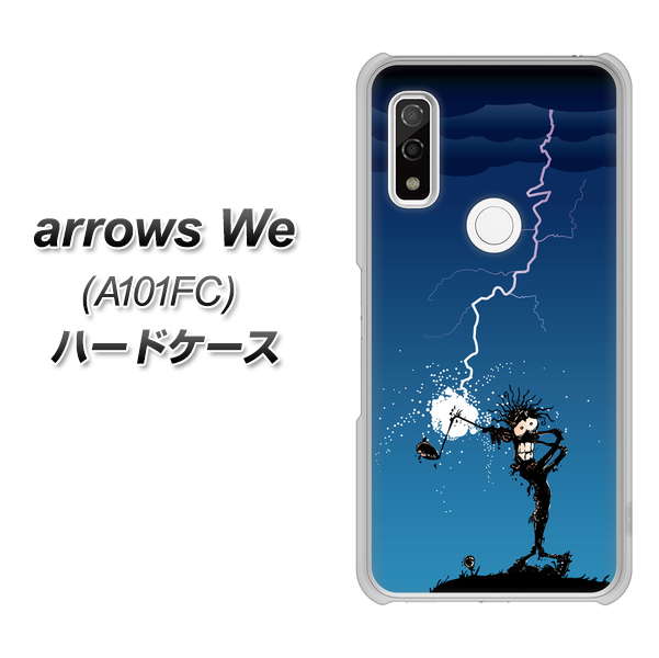 arrows We A101FC 高画質仕上げ 背面印刷 ハードケース【417 ゴルファーの苦難】