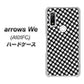 arrows We A101FC 高画質仕上げ 背面印刷 ハードケース【514 和柄＆筆文字 風車】