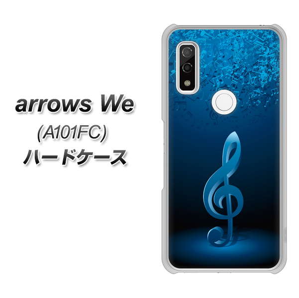 arrows We A101FC 高画質仕上げ 背面印刷 ハードケース【588 オーケストラ】