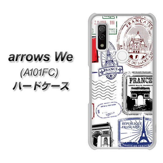 arrows We A101FC 高画質仕上げ 背面印刷 ハードケース【592 ＦＲＡＮＣＥ】