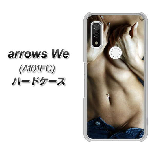 arrows We A101FC 高画質仕上げ 背面印刷 ハードケース【602 ボディライン】
