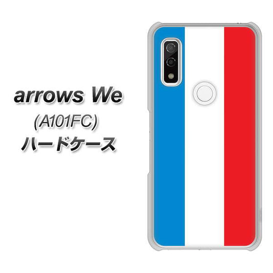 arrows We A101FC 高画質仕上げ 背面印刷 ハードケース【673 フランス】