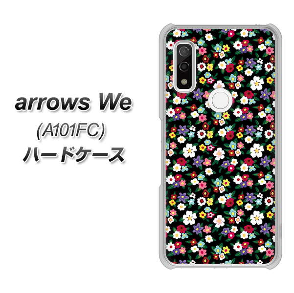 arrows We A101FC 高画質仕上げ 背面印刷 ハードケース【778 マイクロリバティプリントBK】