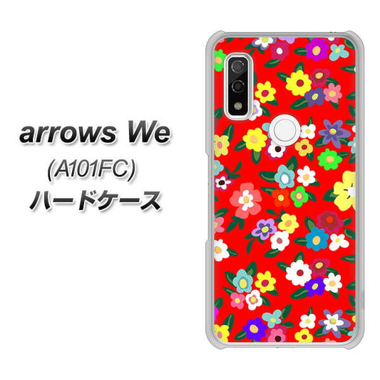 arrows We A101FC 高画質仕上げ 背面印刷 ハードケース【780 リバティプリントRD】