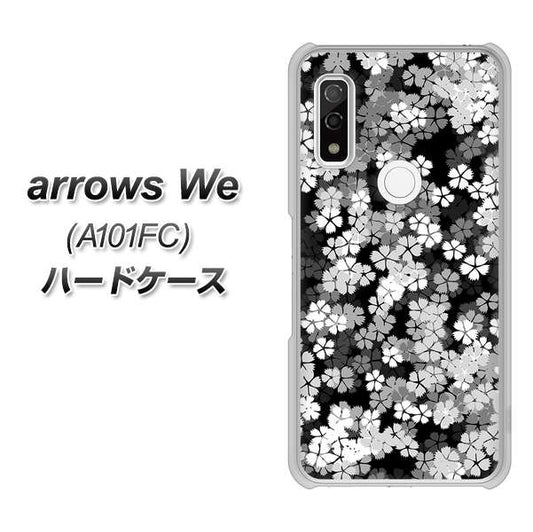 arrows We A101FC 高画質仕上げ 背面印刷 ハードケース【1332 夜桜】