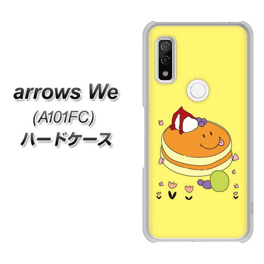 arrows We A101FC 高画質仕上げ 背面印刷 ハードケース【MA901 パンケーキ】