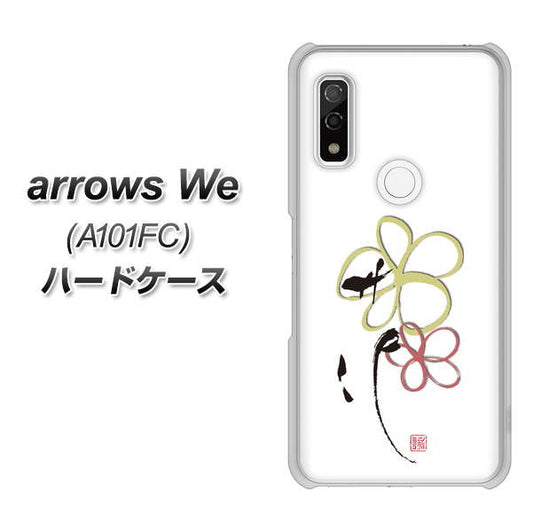 arrows We A101FC 高画質仕上げ 背面印刷 ハードケース【OE800 flower】