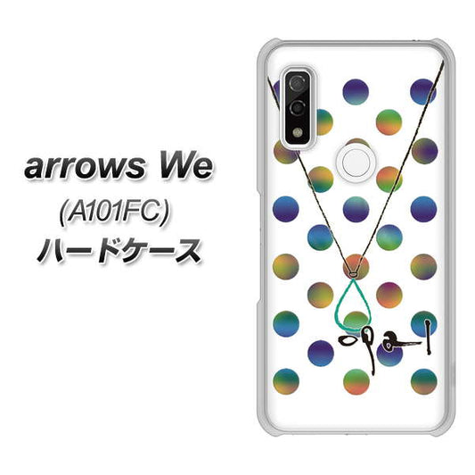 arrows We A101FC 高画質仕上げ 背面印刷 ハードケース【OE819 10月オパール】