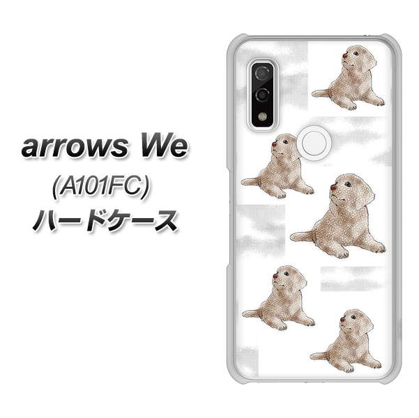 arrows We A101FC 高画質仕上げ 背面印刷 ハードケース【YD823 ラブラドールレトリバー04】