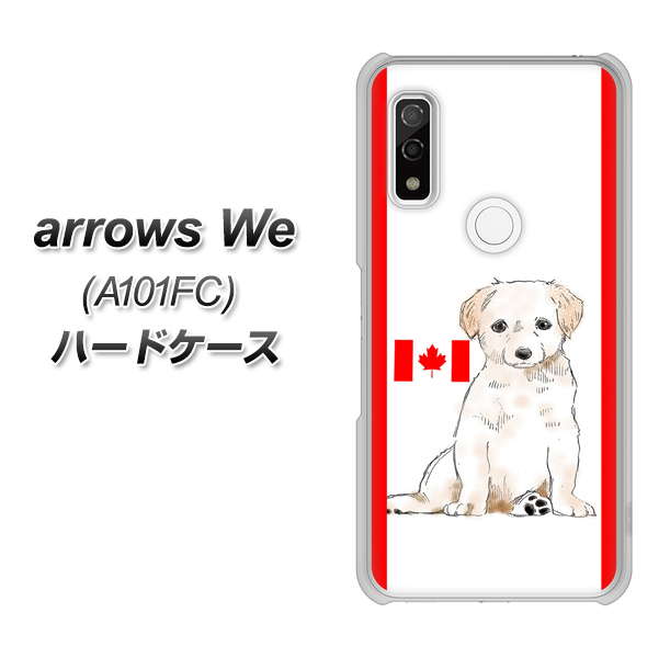 arrows We A101FC 高画質仕上げ 背面印刷 ハードケース【YD824 ラブラドールレトリバー05】