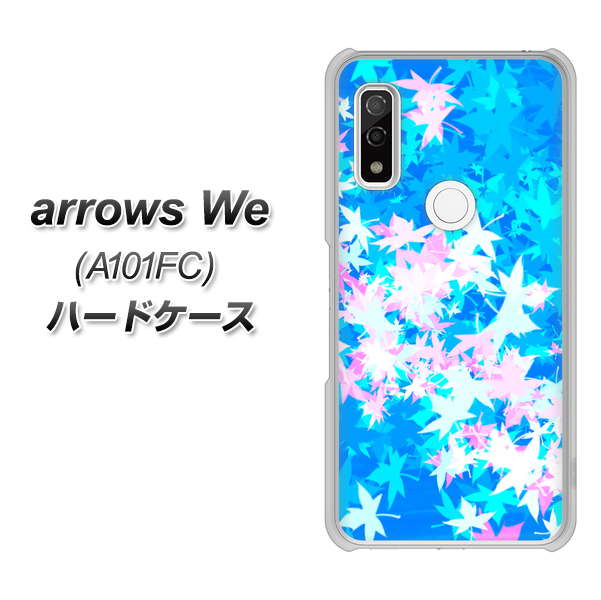 arrows We A101FC 高画質仕上げ 背面印刷 ハードケース【YJ290 デザインもみじ】