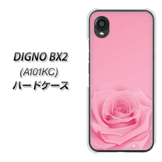 DIGNO BX2 A101KC SoftBank 高画質仕上げ 背面印刷 ハードケース【401 ピンクのバラ】