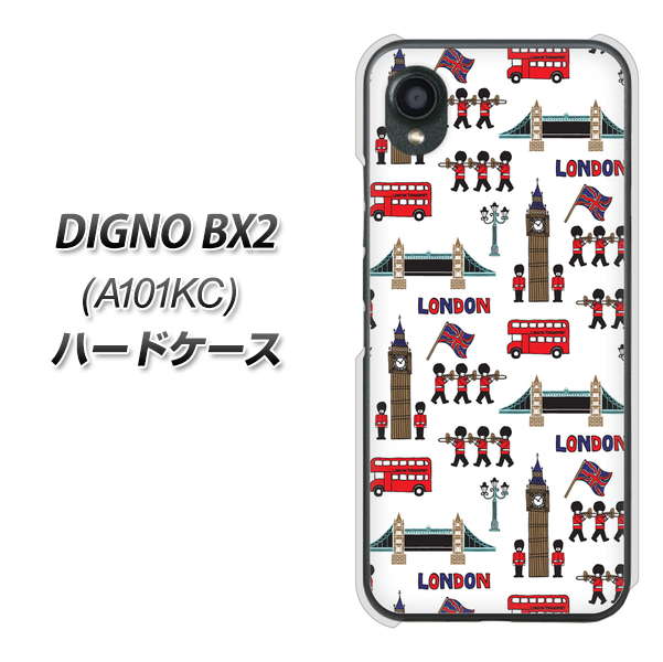 DIGNO BX2 A101KC SoftBank 高画質仕上げ 背面印刷 ハードケース【EK811 ロンドンの街】
