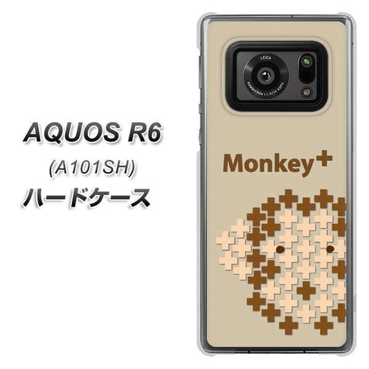アクオスR6 A101SH 高画質仕上げ 背面印刷 ハードケース【IA803  Monkey＋】