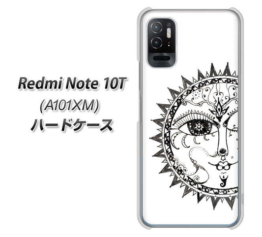 Redmi Note 10T A101XM SoftBank 高画質仕上げ 背面印刷 ハードケース【207 太陽神】