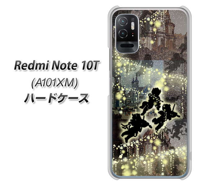 Redmi Note 10T A101XM SoftBank 高画質仕上げ 背面印刷 ハードケース【253 天使の音楽隊】