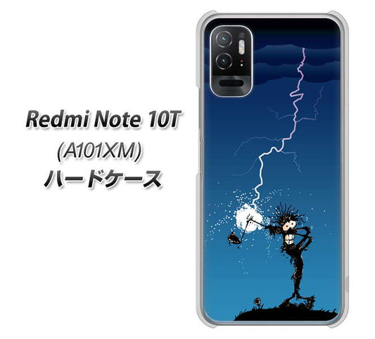Redmi Note 10T A101XM SoftBank 高画質仕上げ 背面印刷 ハードケース【417 ゴルファーの苦難】