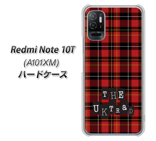 Redmi Note 10T A101XM SoftBank 高画質仕上げ 背面印刷 ハードケース【547 THEチェック】