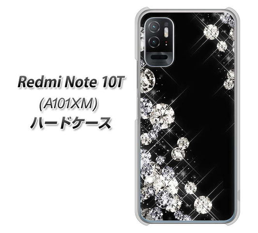 Redmi Note 10T A101XM SoftBank 高画質仕上げ 背面印刷 ハードケース【VA871 ダイヤモンドフレーム】