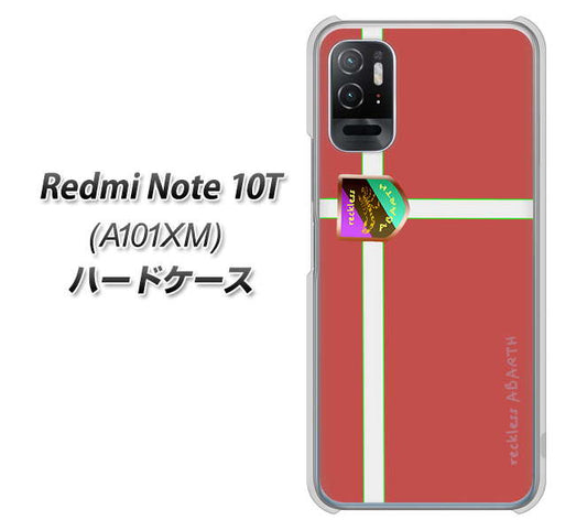 Redmi Note 10T A101XM SoftBank 高画質仕上げ 背面印刷 ハードケース【YC934 アバルト05】