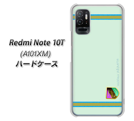 Redmi Note 10T A101XM SoftBank 高画質仕上げ 背面印刷 ハードケース【YC938 アバルト09】