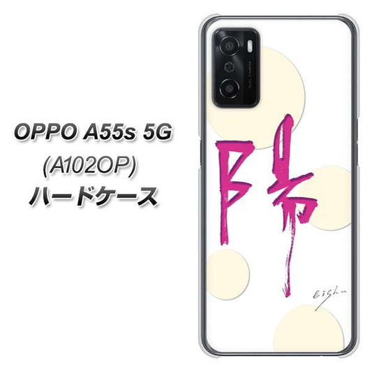 OPPO A55s 5G A102OP SoftBank 高画質仕上げ 背面印刷 ハードケース【OE833 陽】