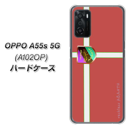 OPPO A55s 5G A102OP SoftBank 高画質仕上げ 背面印刷 ハードケース【YC934 アバルト05】