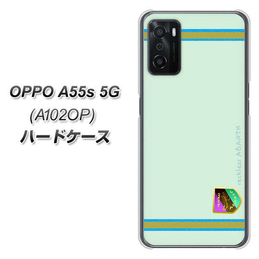 OPPO A55s 5G A102OP SoftBank 高画質仕上げ 背面印刷 ハードケース【YC938 アバルト09】