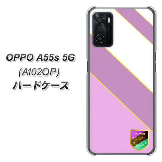 OPPO A55s 5G A102OP SoftBank 高画質仕上げ 背面印刷 ハードケース【YC939 アバルト10】