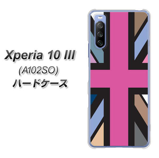 Y!mobile エクスペリア10 III A102SO 高画質仕上げ 背面印刷 ハードケース【507 ユニオンジャック デスカラー】