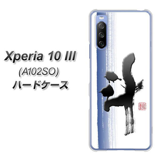 Y!mobile エクスペリア10 III A102SO 高画質仕上げ 背面印刷 ハードケース【OE829 斗】