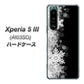 Xperia 5 III A103SO SoftBank 高画質仕上げ 背面印刷 ハードケース【603 白銀と闇】