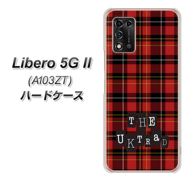 Libero 5G II A103ZT Y!mobile 高画質仕上げ 背面印刷 ハードケース【547 THEチェック】