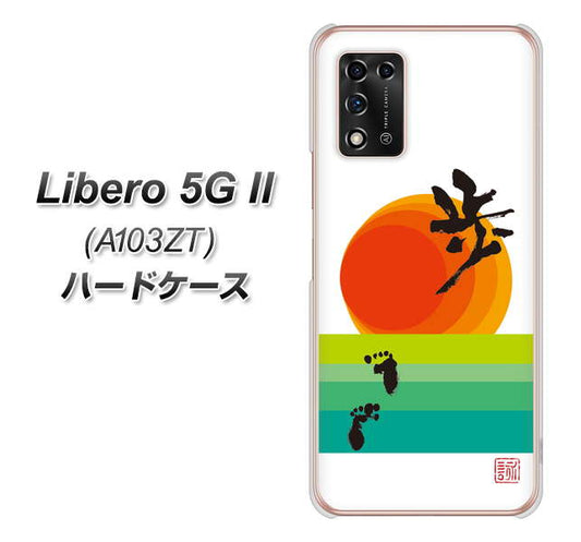 Libero 5G II A103ZT Y!mobile 高画質仕上げ 背面印刷 ハードケース【OE809 歩ム】