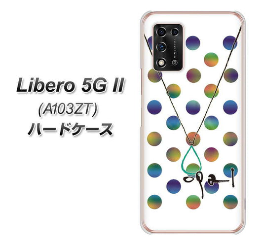 Libero 5G II A103ZT Y!mobile 高画質仕上げ 背面印刷 ハードケース【OE819 10月オパール】