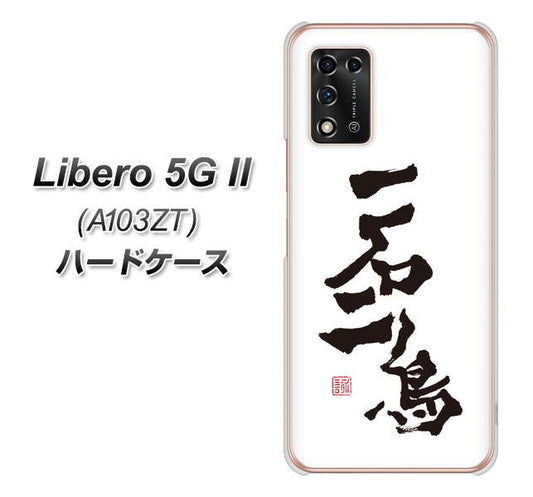 Libero 5G II A103ZT Y!mobile 高画質仕上げ 背面印刷 ハードケース【OE844 一石二鳥】