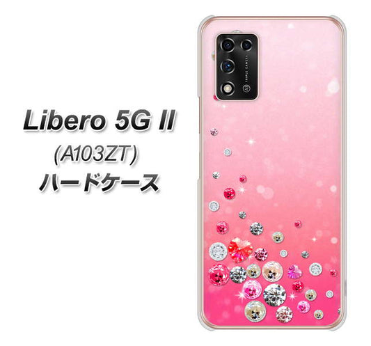 Libero 5G II A103ZT Y!mobile 高画質仕上げ 背面印刷 ハードケース【SC822 スワロデコ風プリント】