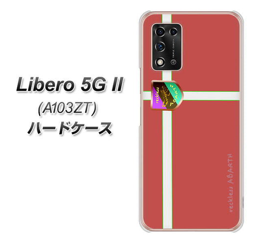 Libero 5G II A103ZT Y!mobile 高画質仕上げ 背面印刷 ハードケース【YC934 アバルト05】