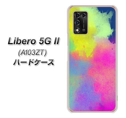 Libero 5G II A103ZT Y!mobile 高画質仕上げ 背面印刷 ハードケース【YJ294 デザイン色彩】