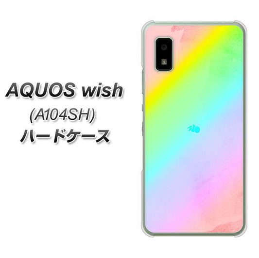 AQUOS wish A104SH Y!mobile 高画質仕上げ 背面印刷 ハードケース【YJ287 デザイン】