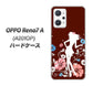 OPPO Reno7 A A201OP Y!mobile 高画質仕上げ 背面印刷 ハードケース【110 ハイビスカスと少女】