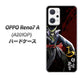 OPPO Reno7 A A201OP Y!mobile 高画質仕上げ 背面印刷 ハードケース【AB809 伊達政宗 イラストと花押】
