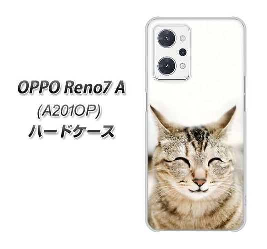 OPPO Reno7 A A201OP Y!mobile 高画質仕上げ 背面印刷 ハードケース【VA801 笑福ねこ】