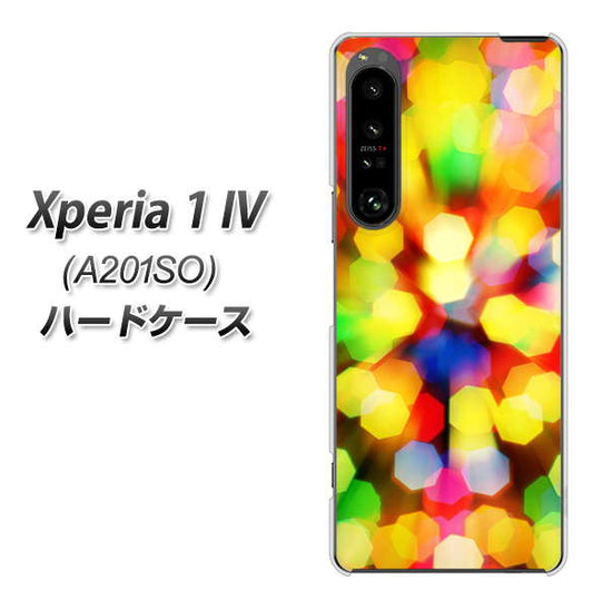 Xperia 1 IV A201SO SoftBank 高画質仕上げ 背面印刷 ハードケース【VA874 未来へのワープ】