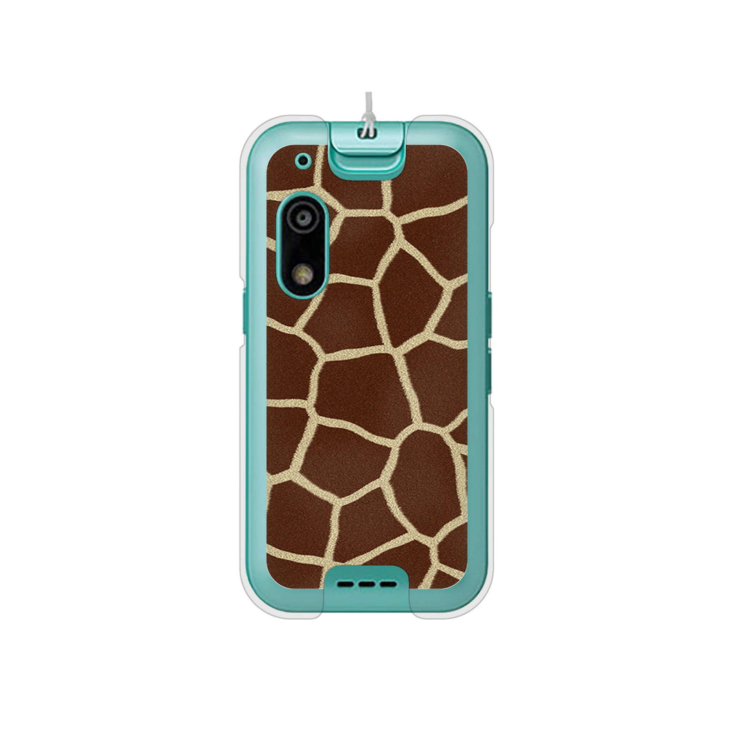 キッズフォン3 A201ZT SoftBank 高画質仕上げ 背面印刷 ハードケースアニマル柄